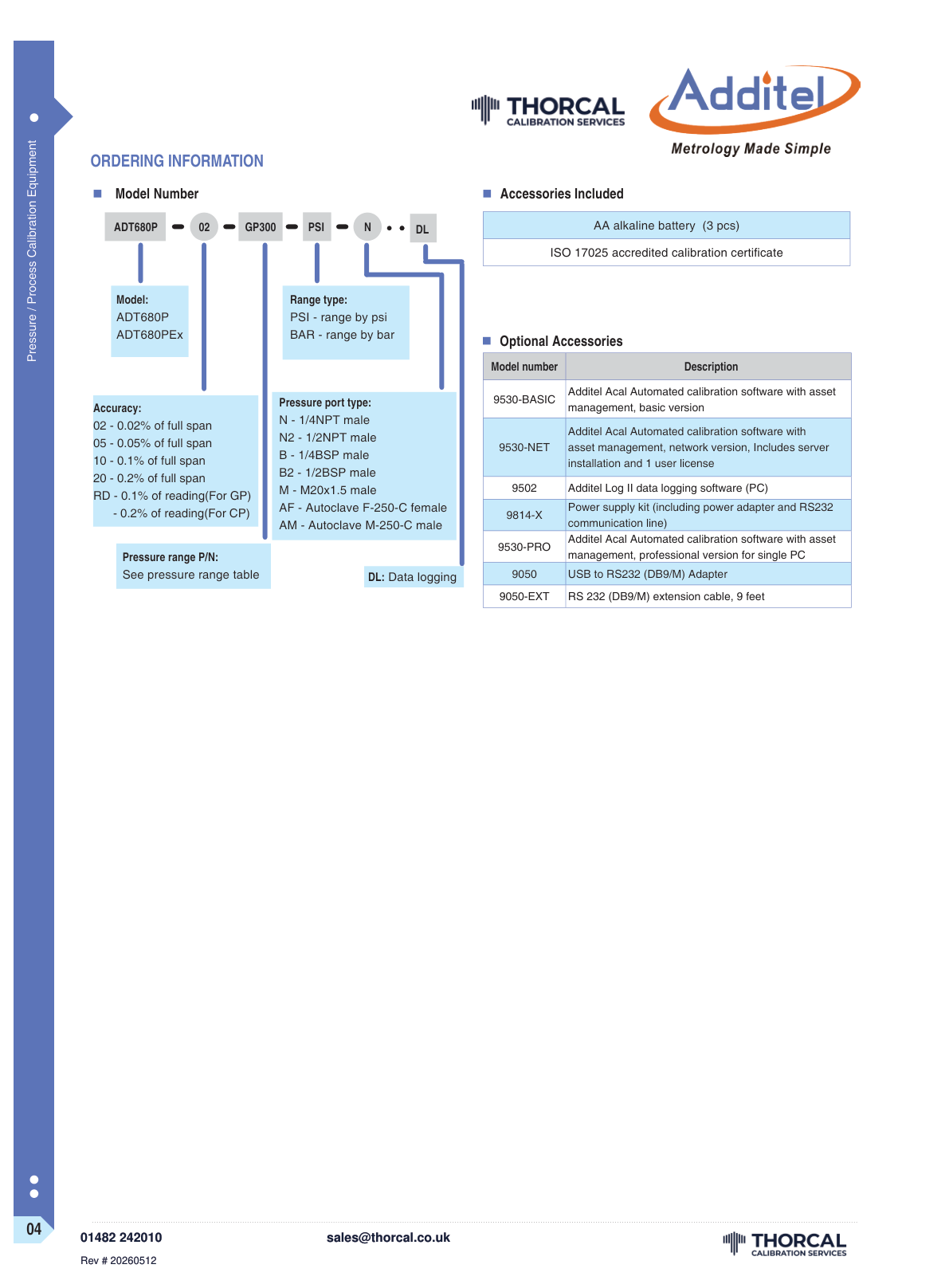 Additel 680P datasheet &ndash; page 4